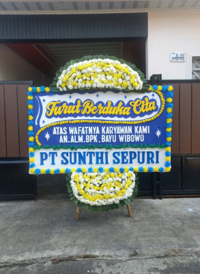 Papan Bunga Duka di Huta Bargot