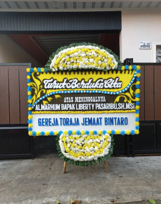 Papan Bunga Duka di Huta Bargot